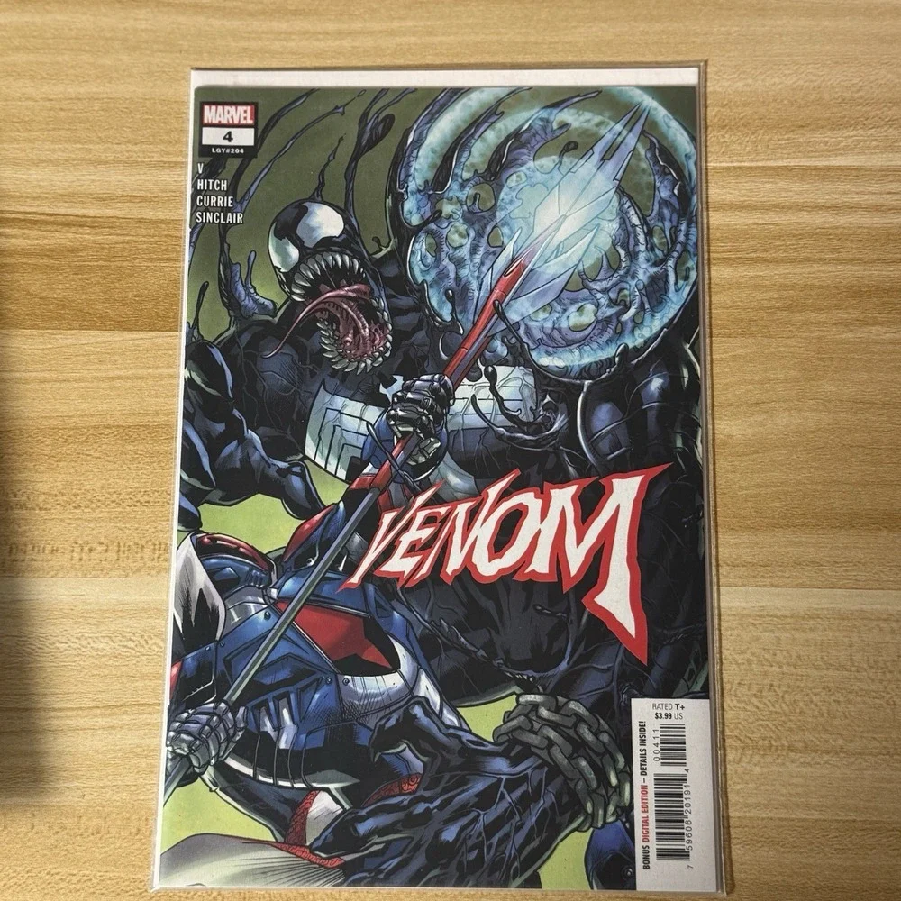 Venom Vol 5 #4 Bryan Hitch Cover A First Bedlam & Spearhead